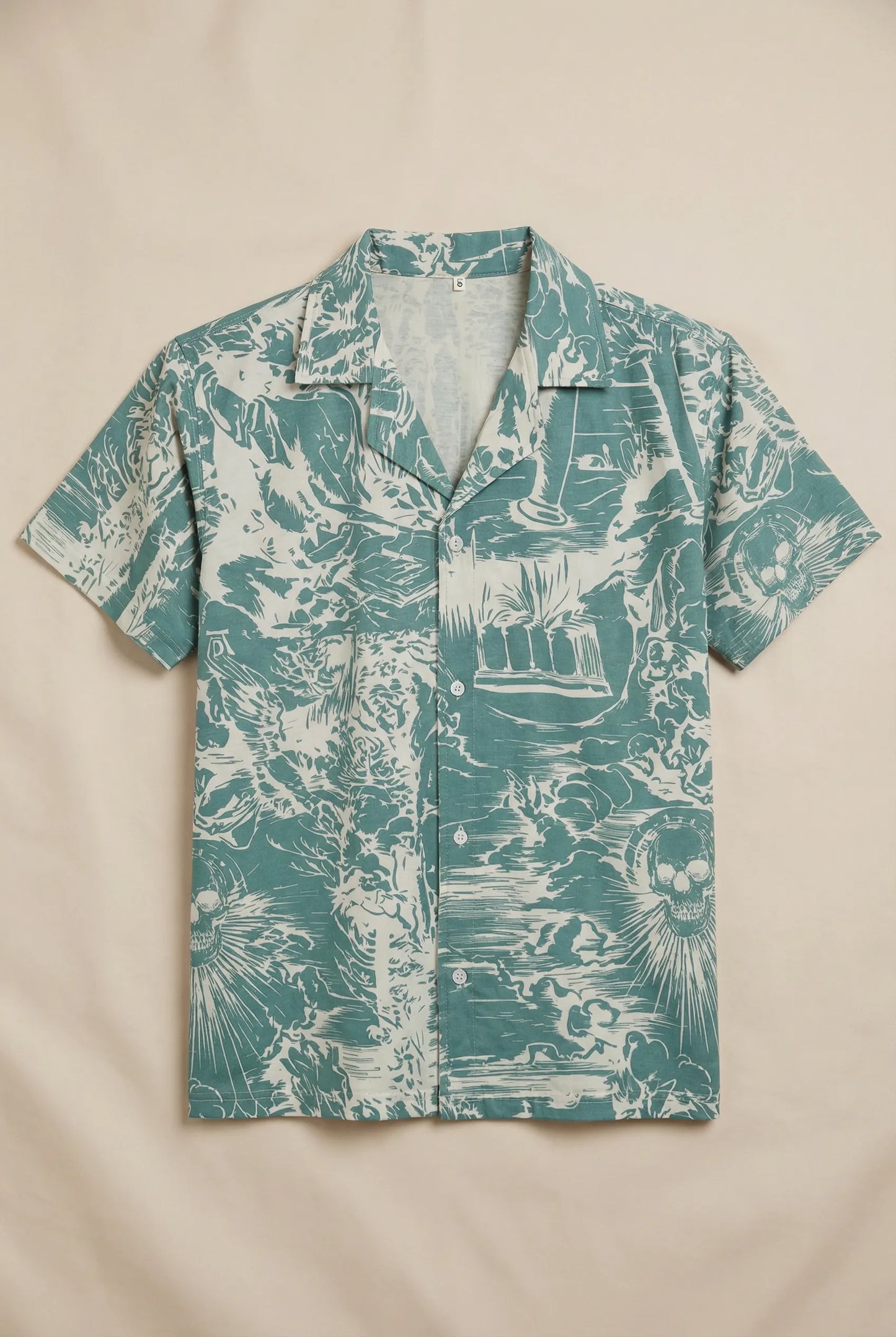 Printed Button Down | Loose Fit
