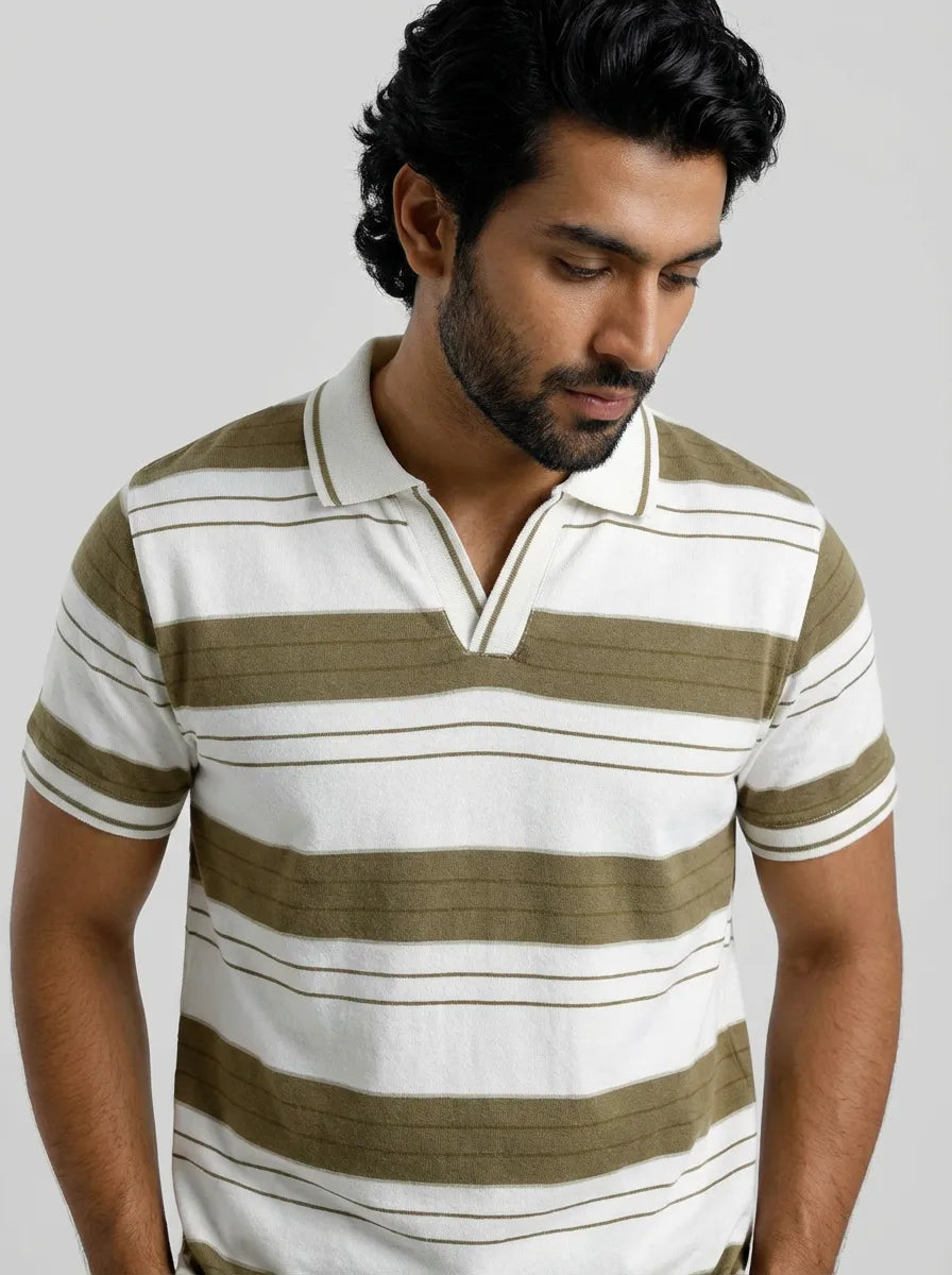 Johnny Collar | O.W Striped