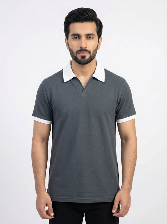 Johnny collar | Plain